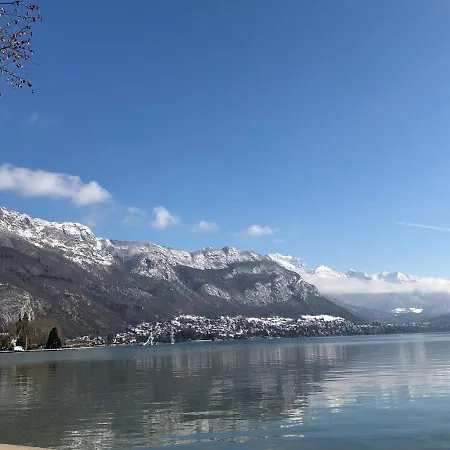 Le Clos Du Lac Studio Terrasse Jardin Et Cave Velos Fermee Rdc Appartement Annecy Buitenkant foto